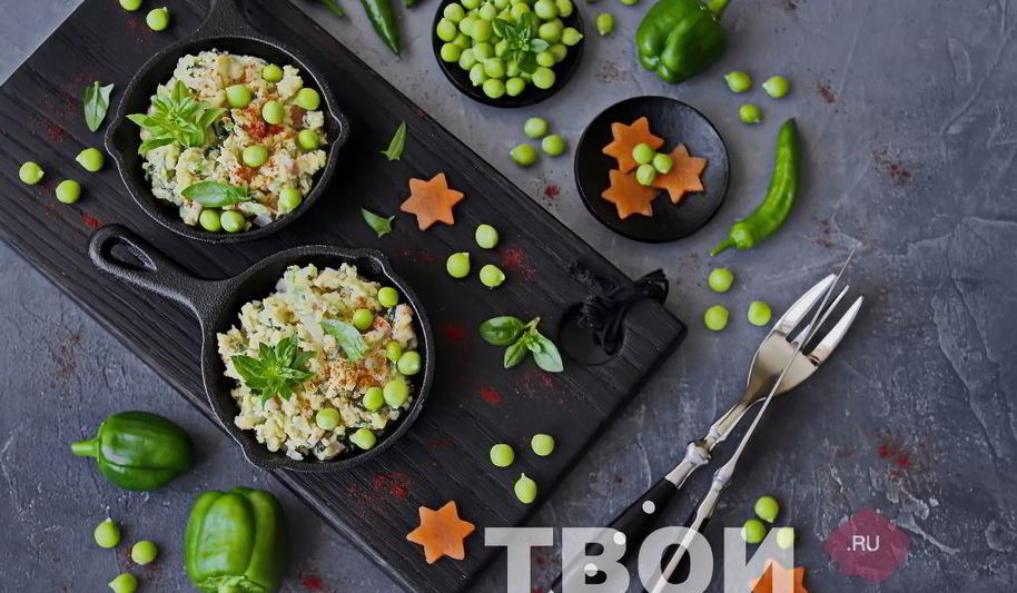 Рецепт омлета со шпинатом