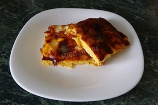 Омлет со сливочным маслом