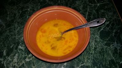 омлет со сливочным маслом