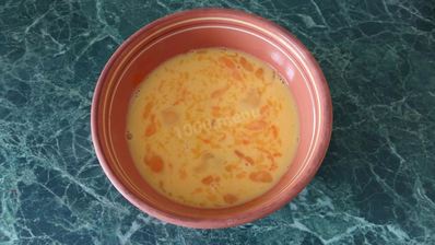 омлет со сливочным маслом