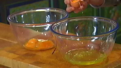 омлет-суфле с петрушкой, укропом и тархуном