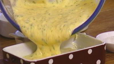 омлет-суфле с петрушкой, укропом и тархуном