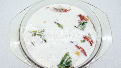 омлет в духовке