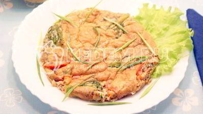 омлет в духовке