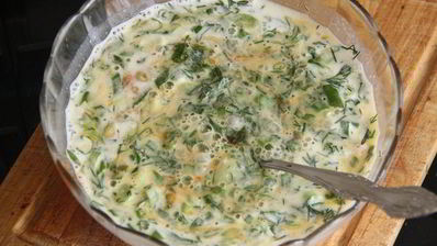 омлет в корейском стиле