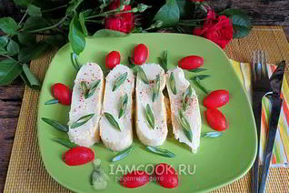 Омлет в мешочке с молоком