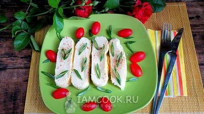 омлет в мешочке с молоком