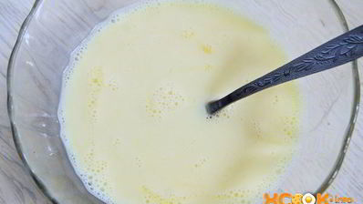 омлет в микроволновке