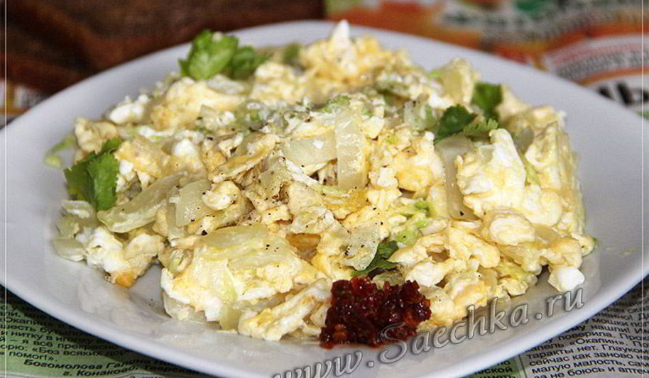 Рецепт пекинского омлета