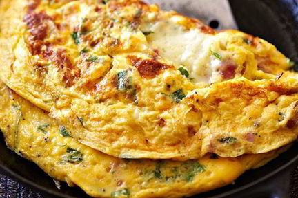 Постный омлет без яиц