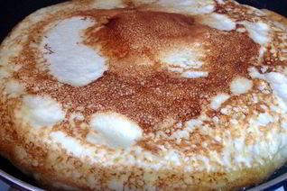 Пышный омлет из белков