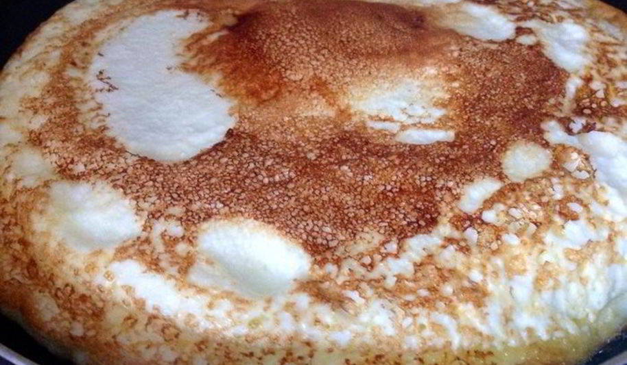 Рецепт пышного омлета из белков