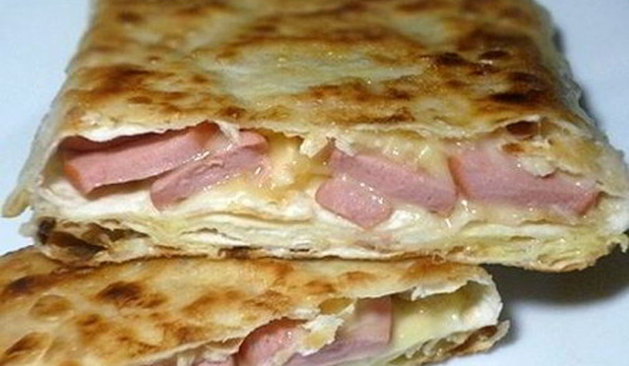 Рецепт сырного омлета ека в лаваше