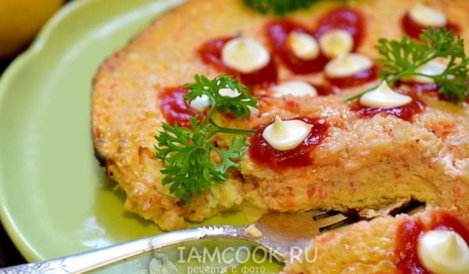 Рецепт томатного омлета