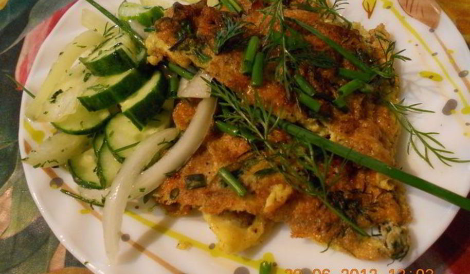 Рецепт утреннего омлета