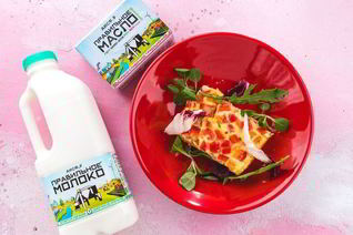 Яркий омлет с овощами