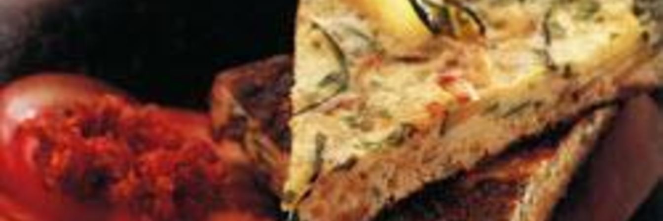 Эгга — Омлет с кабачками и луком по-арабски