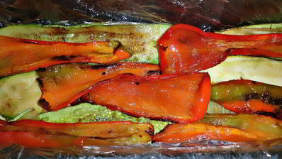 овощной террин в томатном желе