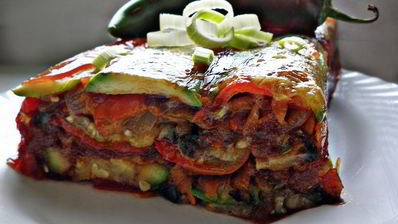 овощной террин в томатном желе