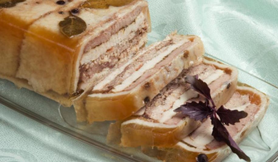 Рецепт деликатесного слоеного паштета