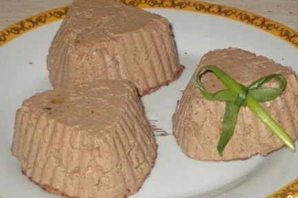Домашний паштет из куриной печени