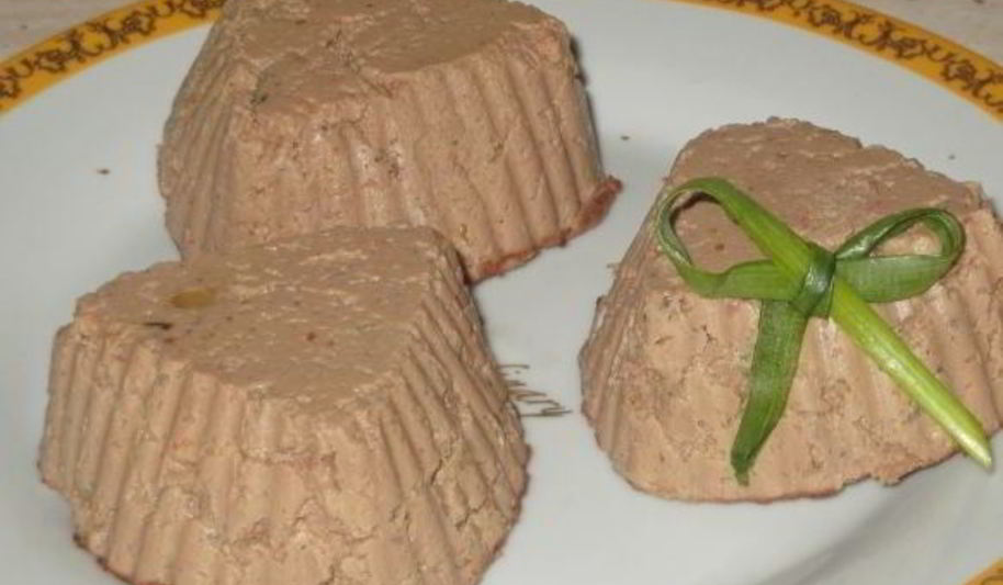 Рецепт домашнего паштета из куриной печени
