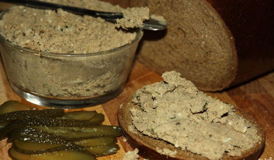 Рецепт домашнего паштета