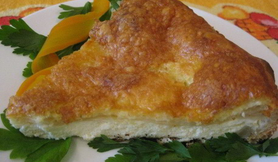 Рецепт горячего сырного паштета