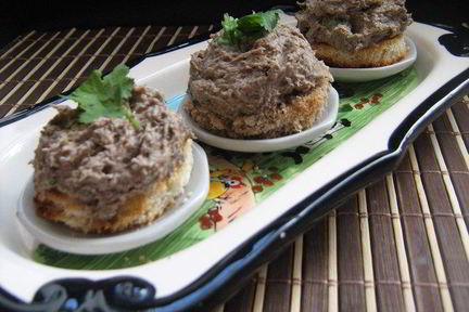 Грибной паштет