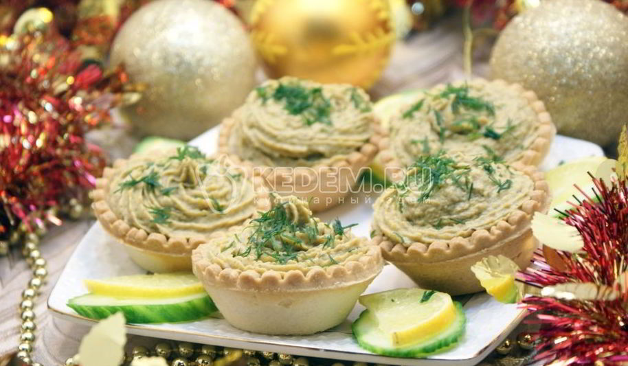 Рецепт куриного паштета с грибами