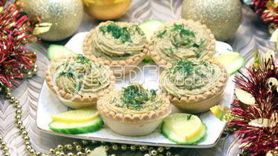 куриный паштет с грибами