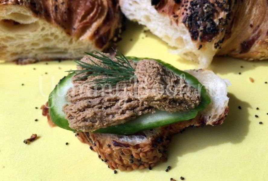 Куриный печеночный паштет на молоке