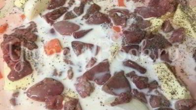 куриный печеночный паштет на молоке