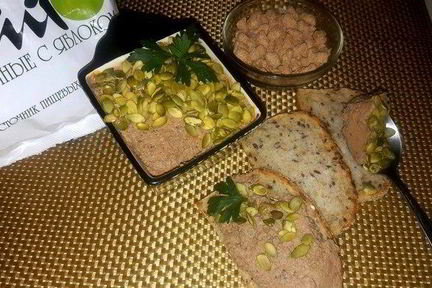 Нежный паштет с отрубями