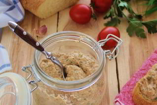 Паштет из белой фасоли