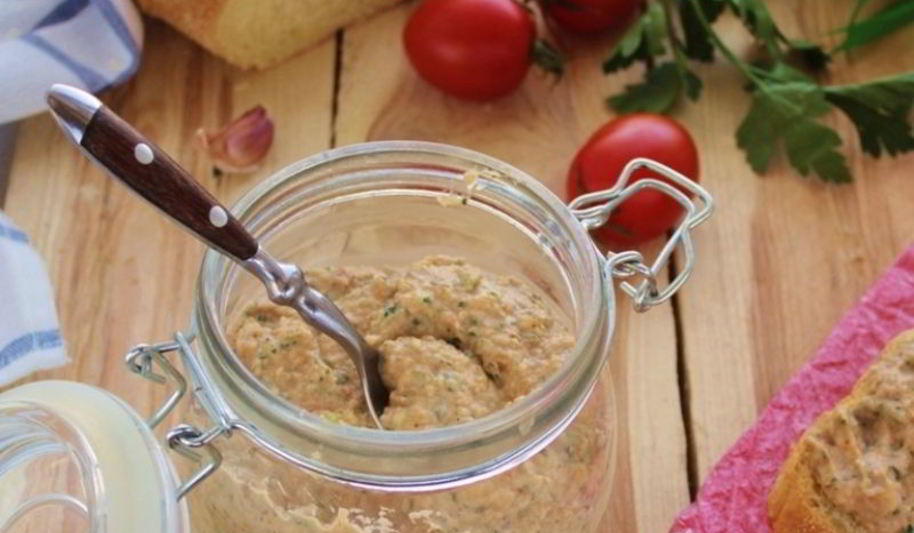 Рецепт паштета из белой фасоли