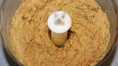 паштет из чечевицы, моркови и орехов