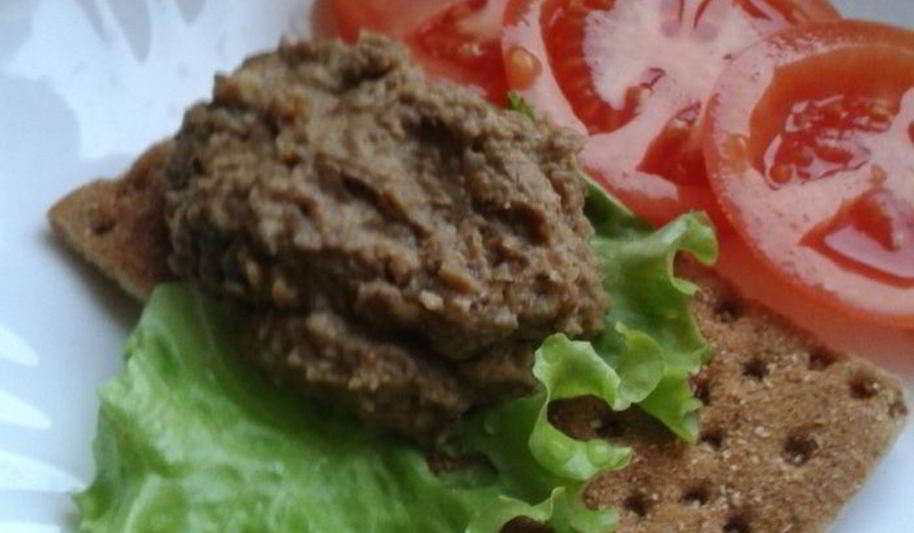 Рецепт паштета из чечевицы с кешью и черносливом