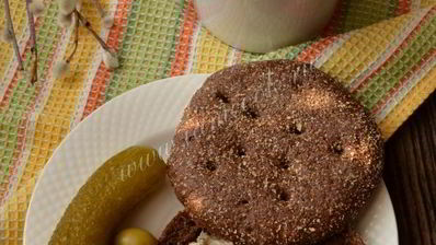 паштет из фасоли, грибов и тофу