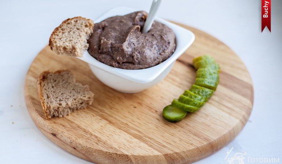 Рецепт паштета из фасоли, картофеля и мака