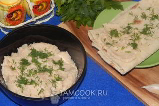 Паштет из фасоли с кунжутом