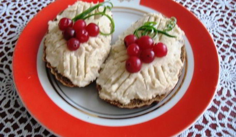 Рецепт паштета из фасоли