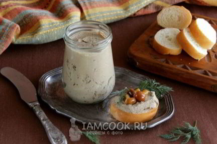 Паштет из говяжьей печени в мультиварке