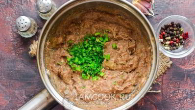 паштет из говяжьей тушенки