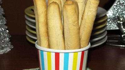 паштет из индейки с грибами, запеченный в хлебной корочке