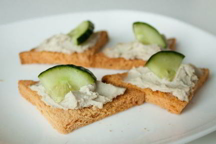 Паштет из копченой скумбрии