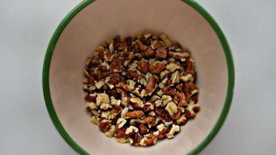 паштет из красной фасоли с гранатом