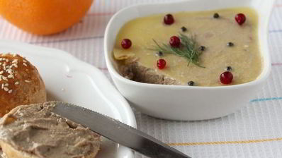 паштет из куриной печени и тыквы