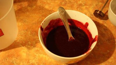 паштет из куриной печени под пикантным мармеладом