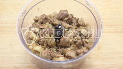 паштет из куриной печени праздничный